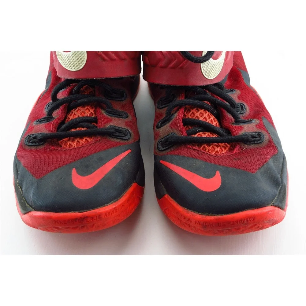 Nike Boys' Athletic Shoes Size‎ 3.5 Red Synthetic Lightweight Supportive Sport